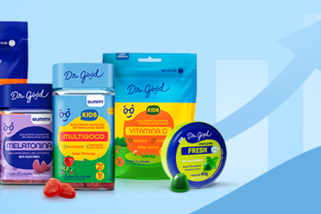 Dr. Good cresce quase o dobro do setor de suplementos