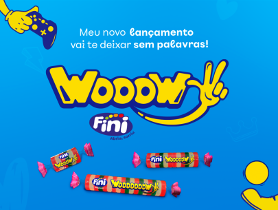Fini lança a Woow, nova bala de gelatina  queridinha da marca