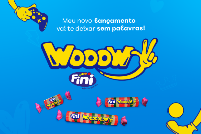 Fini lança a Woow, nova bala de gelatina  queridinha da marca